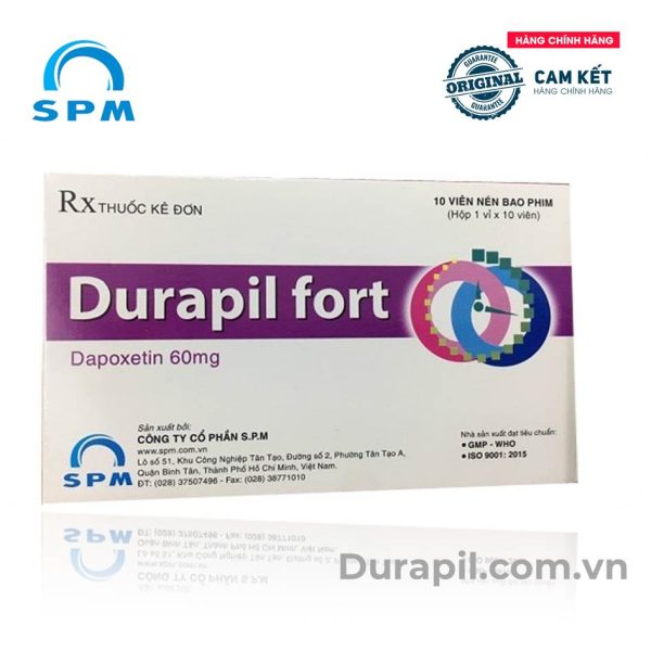 Viên nén bao phim Durapil 60mg