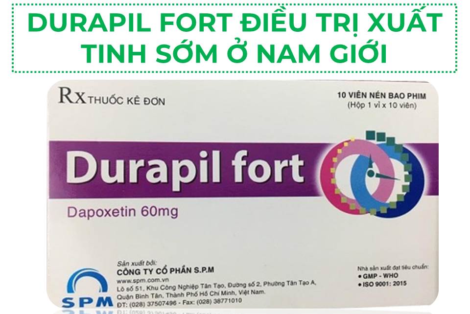 Durapil 60mg kéo dài thời gian quan hệ